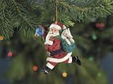 Strolling Santa Ornament
