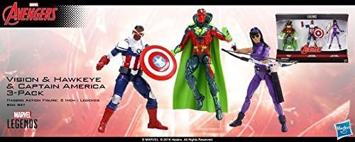 US Toys R Us limited Marvel Legends 2016: 3 Pack (Kate Bishop Hawkeye, Marvel NOW vision, Sam Wilson Captain America) [parallel import goods]
