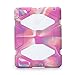 TRAVELLOR New Hot Item Ipad 2/3/4 Case Silicone Plastic Dual Protective Back Cover Kid Proof Extreme Duty Case Standing Case for Ipad,ipad 4,ipad 3,ipad 2 Rainproof Sandproof Dirtproof Shockproof- Multiple Color Options (PINK CAMO/WHITE)