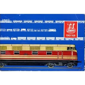 Zeuke TT-Modellbahn Katalog 1967/68 [Broschüre]