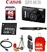 Canon PowerShot ELPH 110 HS 16.1 MP Digital Camera (Black) + Case + Battery + 8GB Card + Mini Tripod + Cared Reader