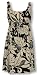 Empire Waist Short Tank Dress - Daring Greenhouse Drawstring Front Square Neck Slip Over The Head Dress - Regular and Plus Size