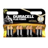 from Duracell Duracell Batteries AA Plus Power MN1500 8-Pack Model DUR017764