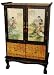 Huge Markdown Best Bargain Big Discount - 37" Ming Beauty in the Garden Oriental Large Cabinet