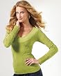 Shape fx Seamless v-neck top|