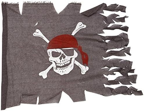 CnHonorable Weathered Pirate Flag Party 1PC