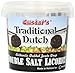 Gustaf's Dutch Licorice, Double Salt, 7-Ounce Containers (Pack of 6)