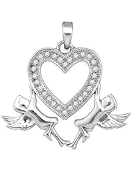 0.10CTW-DIA MICRO-PAVE PENDANT