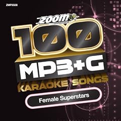 Zoom Karaoke MP3+G Disc - 100 Songs - Female Superstars