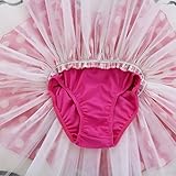 YiZYiF Christmas Outfits Girls Minnie Mouse Halloween Ballet Tutu Dress Headband Hot Pink 4T