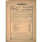 Buy Ascher's Folio of Concert Favorites No. 2 for Orchestra with Organ Accompaniment Ad:... by  Various Composers