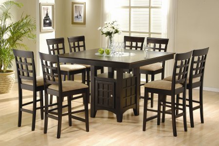 Counter Height Table With Lazy Susan