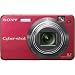 Sony Cybershot DSCW150/R 8.1MP Digital Camera with 5x Optical Zoom with Super Steady Shot (Red)