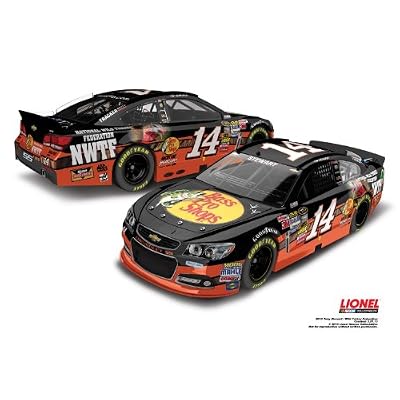 Tony Stewart # 14 BASS PRO SHOPS WILD TURKEY FEDERATION 2013 Chevy SS NASCAR Die-cast Car, 1:64 Scale ARC HT