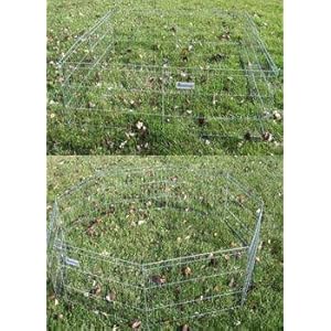 Dog Crates Pet Tek Dreamzone Exercise Pen Silver 48 Inches