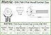 M5-0.8 / 5mm - Qty 10 - FLAT HEAD SOCKET Cap Screw Countersunk FHCS DIN 7991 - A2-70 / 304 / 18-8 Stainless Steel - MonsterBolts (M5 x 40mm)