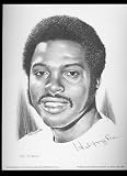 1974 Hal McCrae Kansas City Royals Lithograph