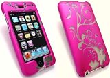 EMARTBUY FLORAL PATTERN HYBRID PROTECTION CASE/COVER/SKIN FOR APPLE IPOD TOUCH 2ND AND 3RD GENERATION HOT PINK + SCREEN PROTECTOR Guide
