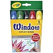 Window Crayons 5-Pack