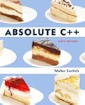 Absolute C++ (5th Edition)