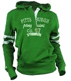 Pittsburgh Penguins Women's St. Patrick's Day Sloan Heathered Fleece Hooded Sweatshirt