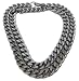 Chrome Plated 20 Inch Cuban Link Necklace Chain