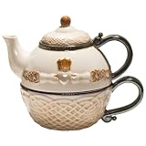 Celtic Heritage Claddagh Tea for One
