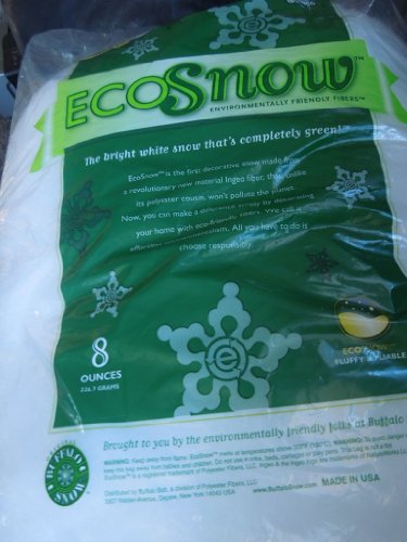 Eco Snow (Environmentally Friendly Fibers) 8 Oz.