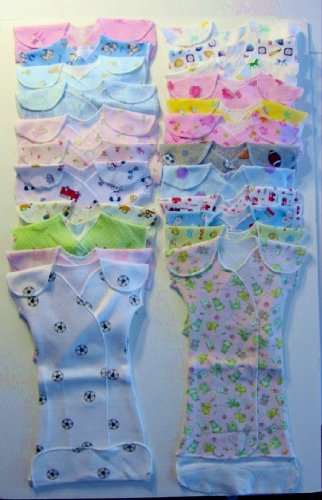 Preemie and Newborn Bunting Gowns (Lots of Prints! Four sizes!)