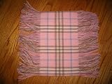 Burberry Inspired by Luanne - Burberry Inspired Cashmere Pink Happy Plaid Scarf