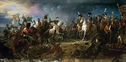 François Gérard - Napoleon at the Battle of Austerlitz, Canvas Art Print by YCC, Size 24x36, Non-Canvas Poster Print