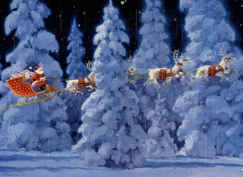 'Twas the Night Before Christmas Advent Calendar under Holidays in The Books Store