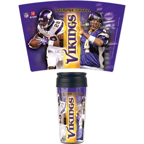 NFL Minnesota Vikings 16-Ounce Travel Mug