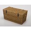 Medium 70cm Honey Wicker Storage Trunk
