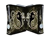 Bundle Monster Vinyl Skins Accessory For Xbox 360 Game Console - Cover Faceplate Protector Sticker A
