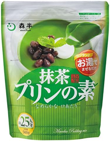 Morihan Matcha Japanese Green Tea Pudding Mix 500 Grams