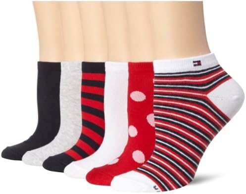 Tommy Hilfiger Women's 6 Pr Dots and Stripes