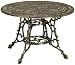 Baroque Dining Table 29.5"hx48"d Antique Bronze