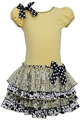 Girls Nylon/Polyester/Satin/Tulle Spring Sleeveless  Mesh Sequined Lace-Up  Sheer  Dress With a Bow(s) and a Sash  and Ruffles