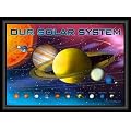 Posters: Syst�me Solaire Poster 3D (encadr�) - Our Solar System, Poster 3D Encadr� (70 x 50 cm)