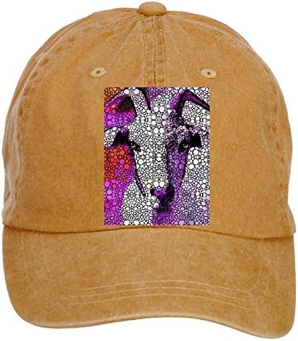yonghui77 Unisex Goat Pinky Stone Rockd Baseball Cap Hats