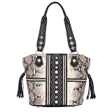 American West Bucket tote with magnetic closure and 2 large front pockets