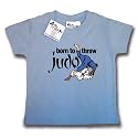 Dirty Fingers  Born to Throw- Judo  Baby & Toddler T-shirt