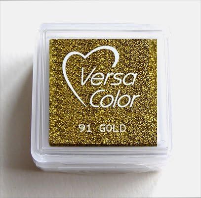 Versasmall Pad Gold by Versamark