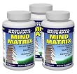 Mind Matrix- Mind, Mood, & Memory Supplement - (3 Bottles) 90 Capsules