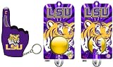 R and R Imports AFLKCF1-C-LSU Louisiana State Tigers No. 1 Fan Key chain and Air Freshener set