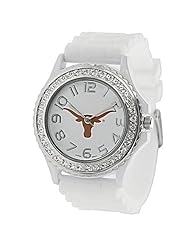 Texas Longhorns Womens Rhinestone Jelly Watch