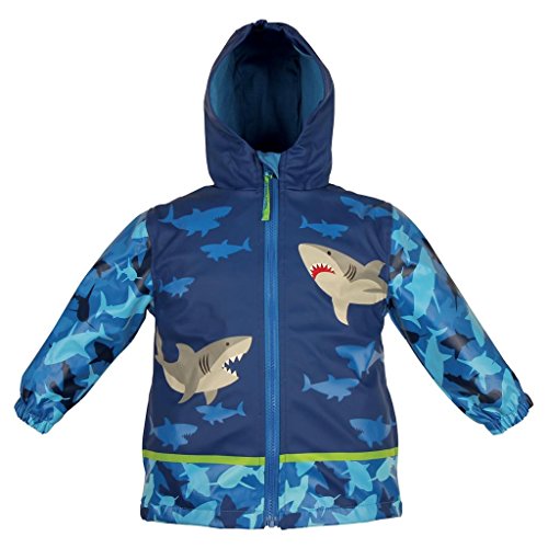Stephen Joseph Boys Rain Coat Shark