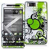 MOTOROLA MB810 / DROIDX Branded PREMIUM PROTECTOR CASE - ANDROID BUBBLES