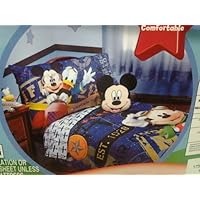 Disney Mickey Mouse 4pc Toddler Bedding Set ''Genuine Licensed''